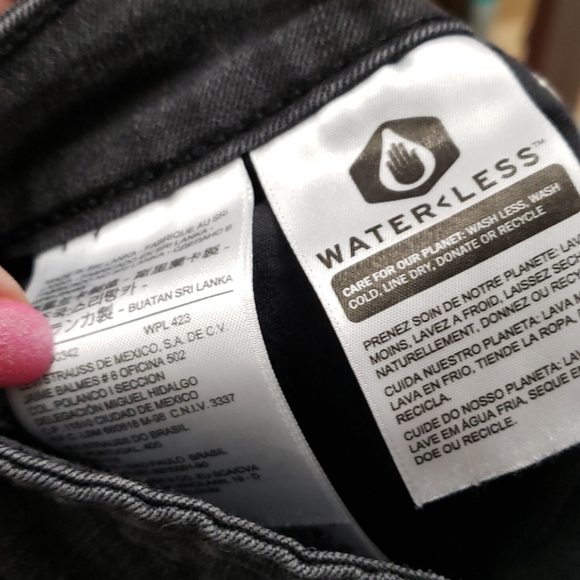 Jeans Black skinny Levi's 711 - Picture 4 of 8